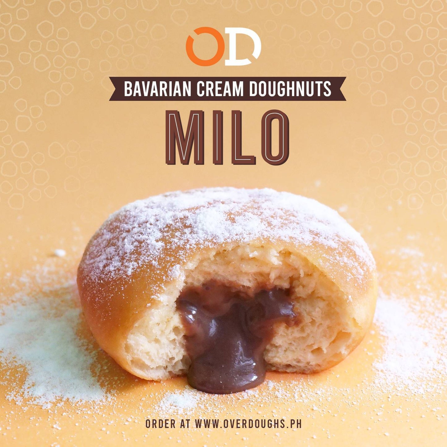 OD Bavarian Cream Dougnuts (Box of 5)